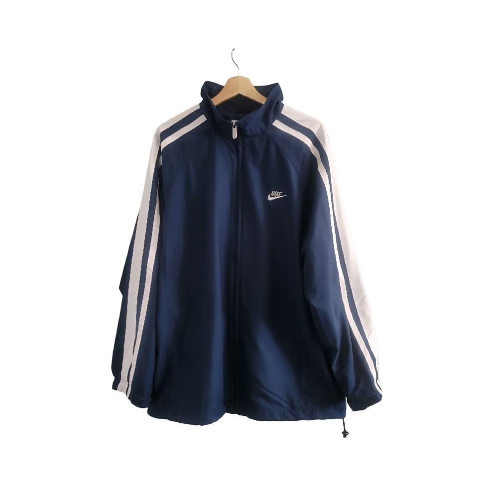 🎈NIKE Navy Blue Men's Zip-up Track Jacket Size Large